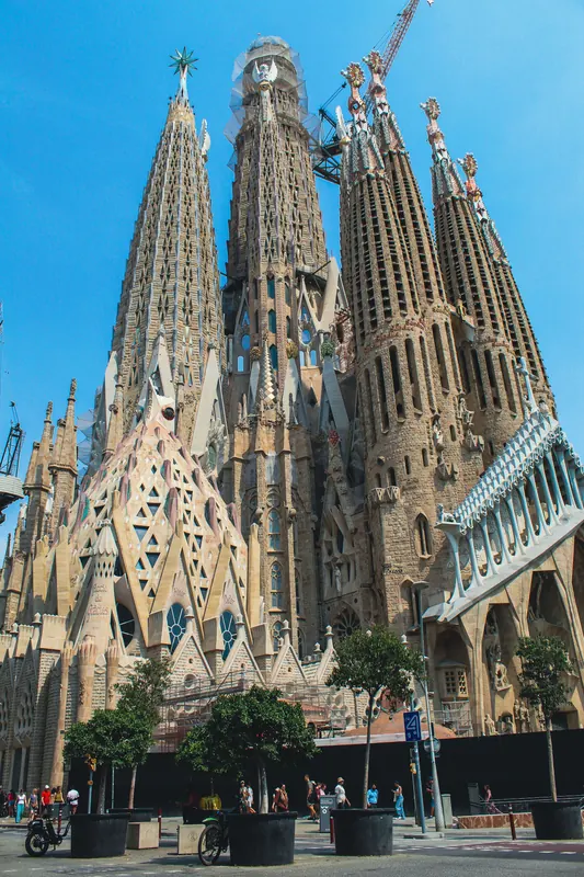 Sagrada Familia and Barcelona cityscape