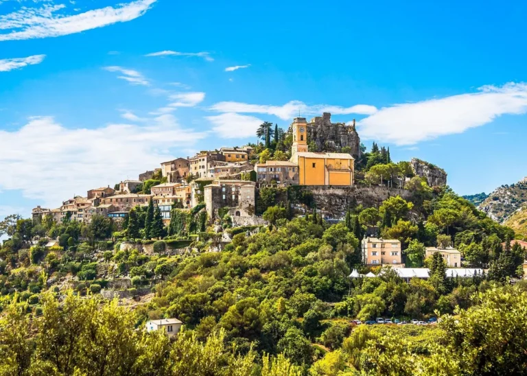 Medieval hilltop village of Èze on a Monaco and Èze day trip from Cannes