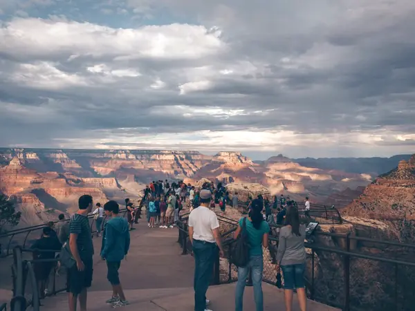 Panoramic view of the Grand Canyon