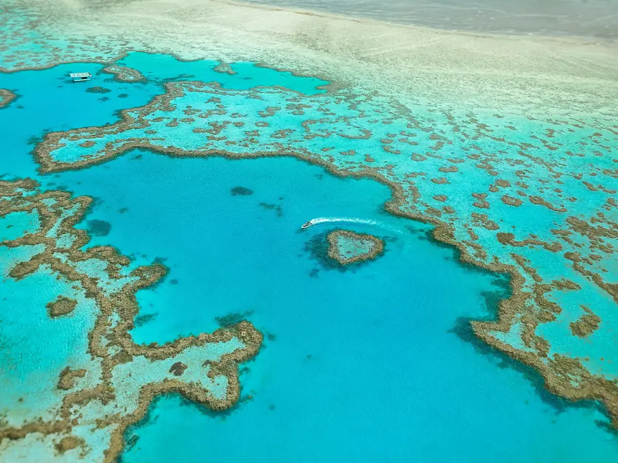 Tropical islands and turquoise waters of Australia